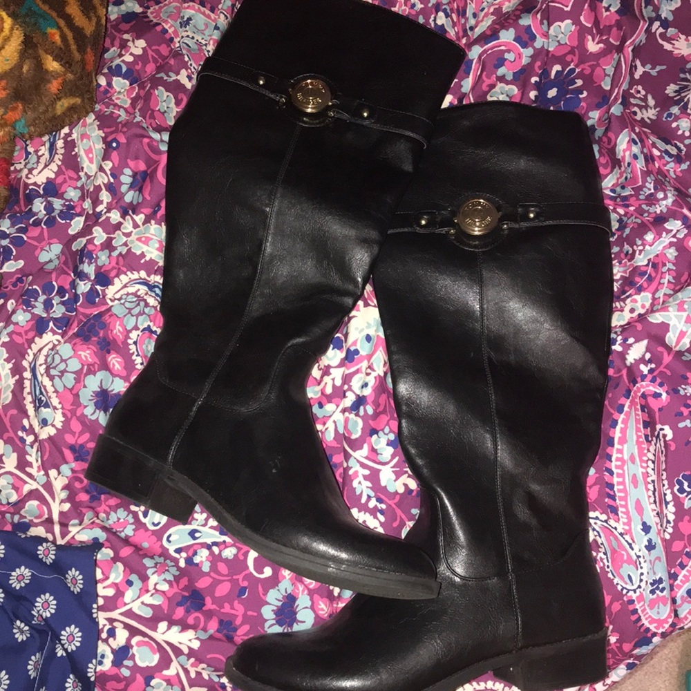 Tommy Hilfiger riding boots (wide calf)
